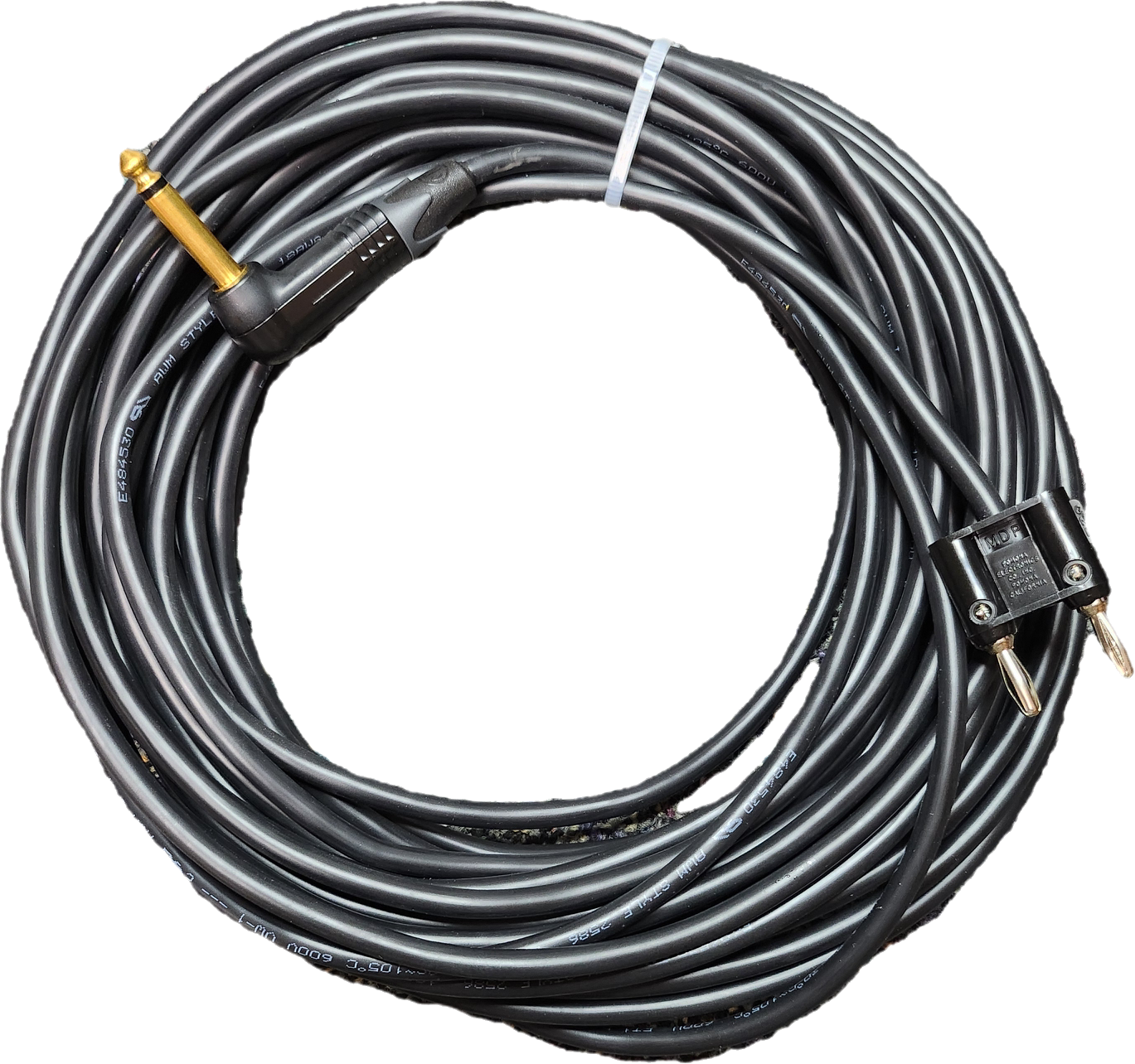 1/4"Connector to Banana Plug Start Cable